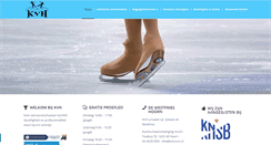 Desktop Screenshot of kvhoorn.nl